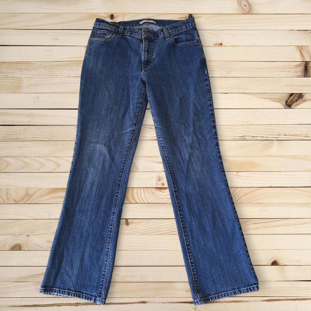 Levi’s 550 Relaxed Bootcut Jeans Classic Blue Denim Y2K Womens 12